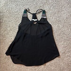 Ya Los Angeles Sheer Flowing Top